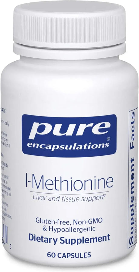 PURE ENCAPSULATIONS - Pure Encapsulations L-Methionine 60 Capsulas - The Red Vitamin MX - Suplementos Alimenticios - {{ shop.shopifyCountryName }}