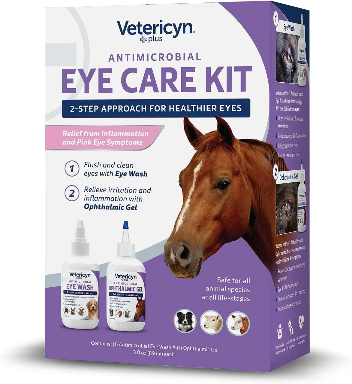 VETERICYN - Vetericyn Plus Dog and Cat Eye Care Kit - The Red Vitamin MX - Cuidado De Los Ojos De Los Perros - {{ shop.shopifyCountryName }}