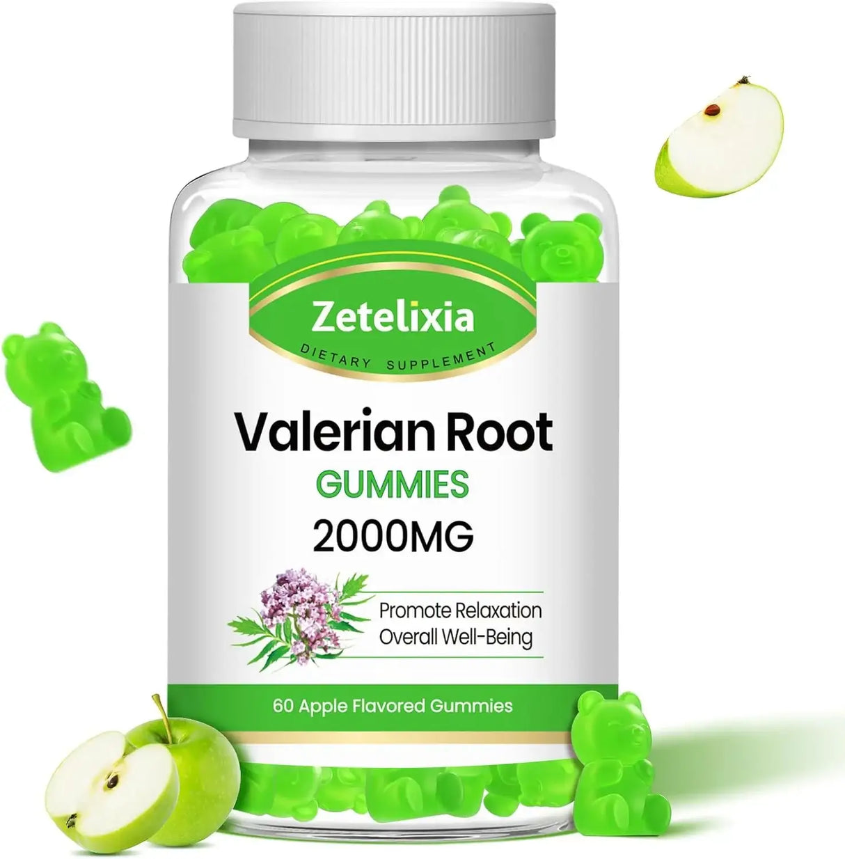 ZETELIXIA - Zetelixia Organic Valerian Root Gummies 60 Gomitas - The Red Vitamin MX - Suplementos Alimenticios - {{ shop.shopifyCountryName }}