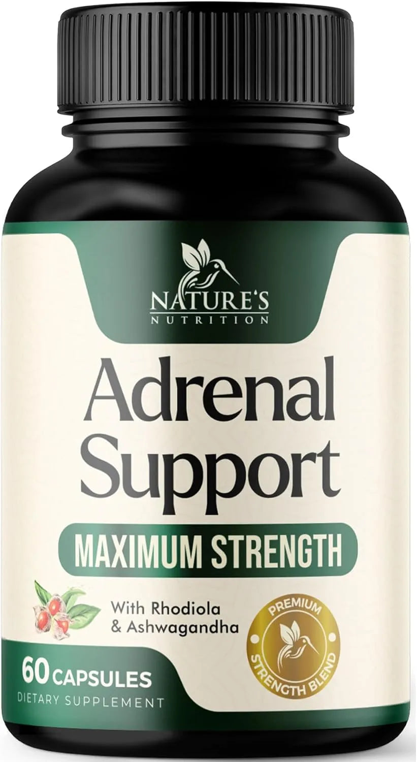 NATURE'S NUTRITION - Nature's Nutrition Adrenal Support 60 Capsulas - The Red Vitamin MX - Suplementos Alimenticios - {{ shop.shopifyCountryName }}