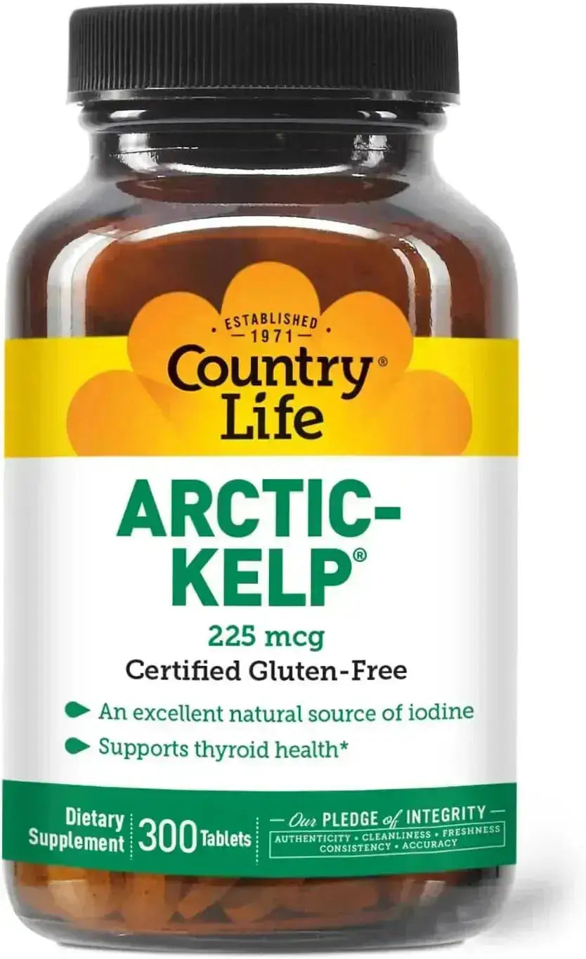 COUNTRY LIFE - Country Life Arctic Kelp 300 Tabletas - The Red Vitamin MX - Suplementos Alimenticios - {{ shop.shopifyCountryName }}