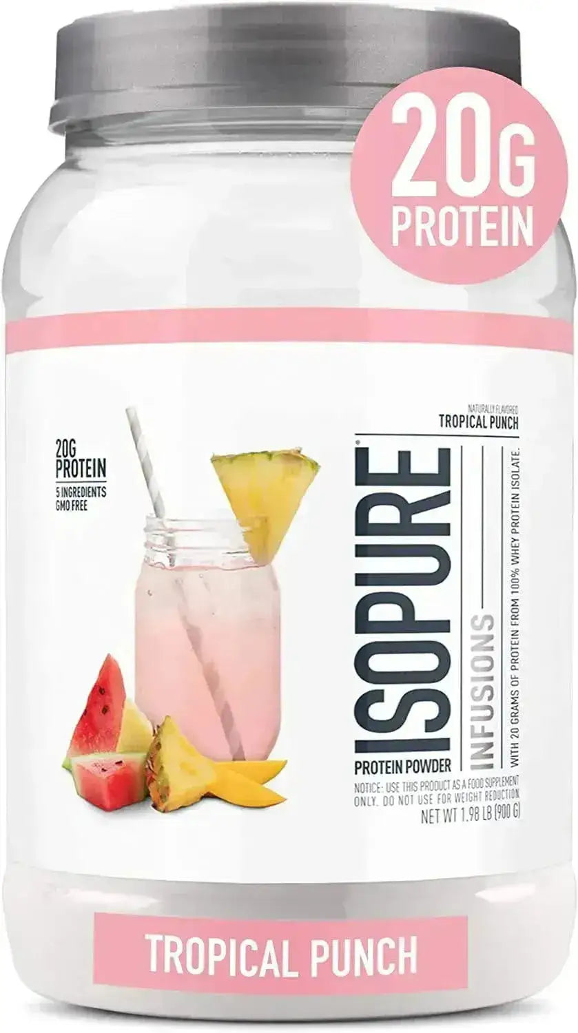 ISOPURE - Isopure Protein Powder Infusions Tropical Punch 36 Servicios 900Gr. - The Red Vitamin MX - Suplementos Alimenticios - {{ shop.shopifyCountryName }}