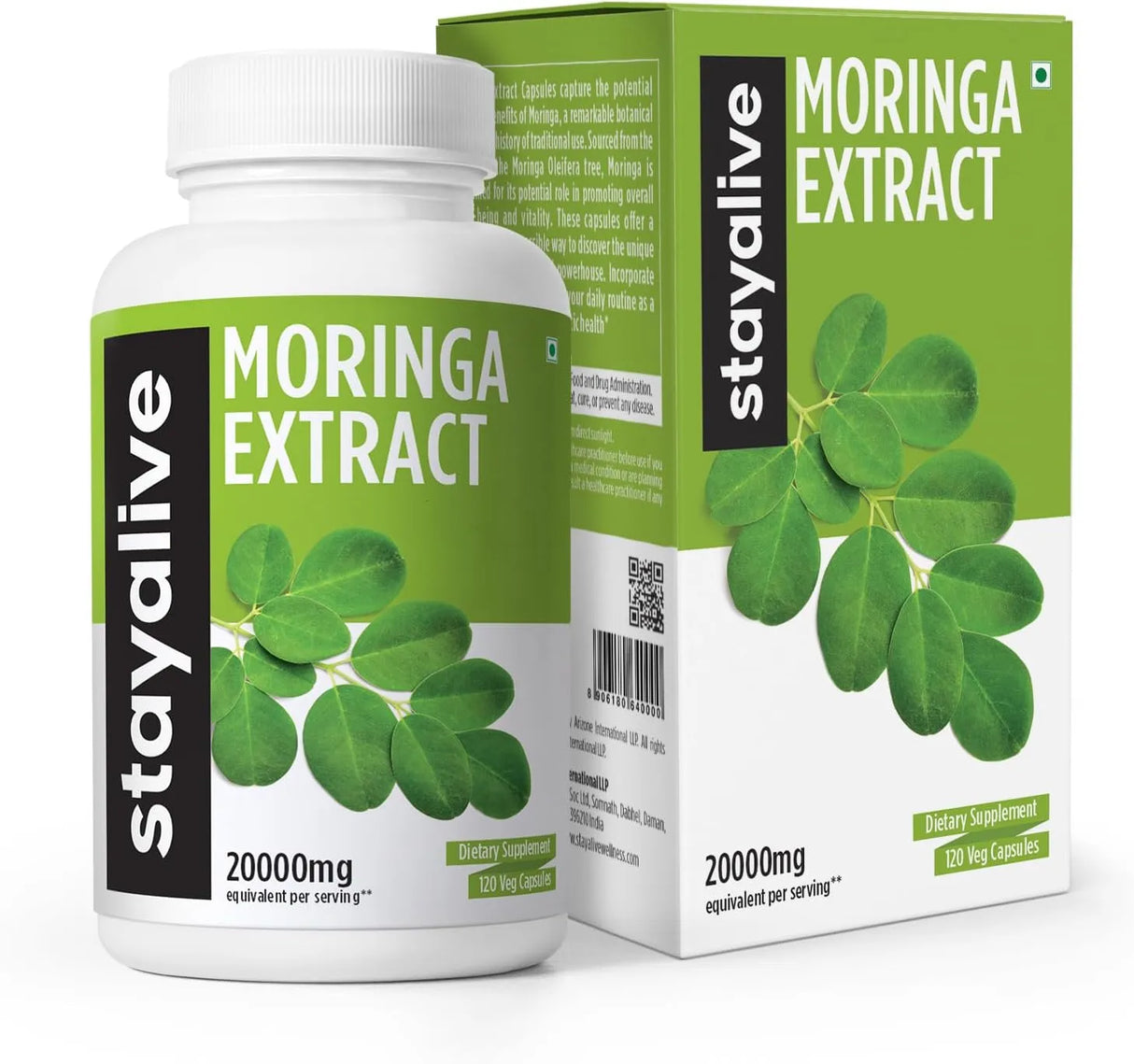 STAY ALIVE - STAY ALIVE Pure Moringa 20,000Mg. 120 Capsulas - The Red Vitamin MX - Suplementos Alimenticios - {{ shop.shopifyCountryName }}