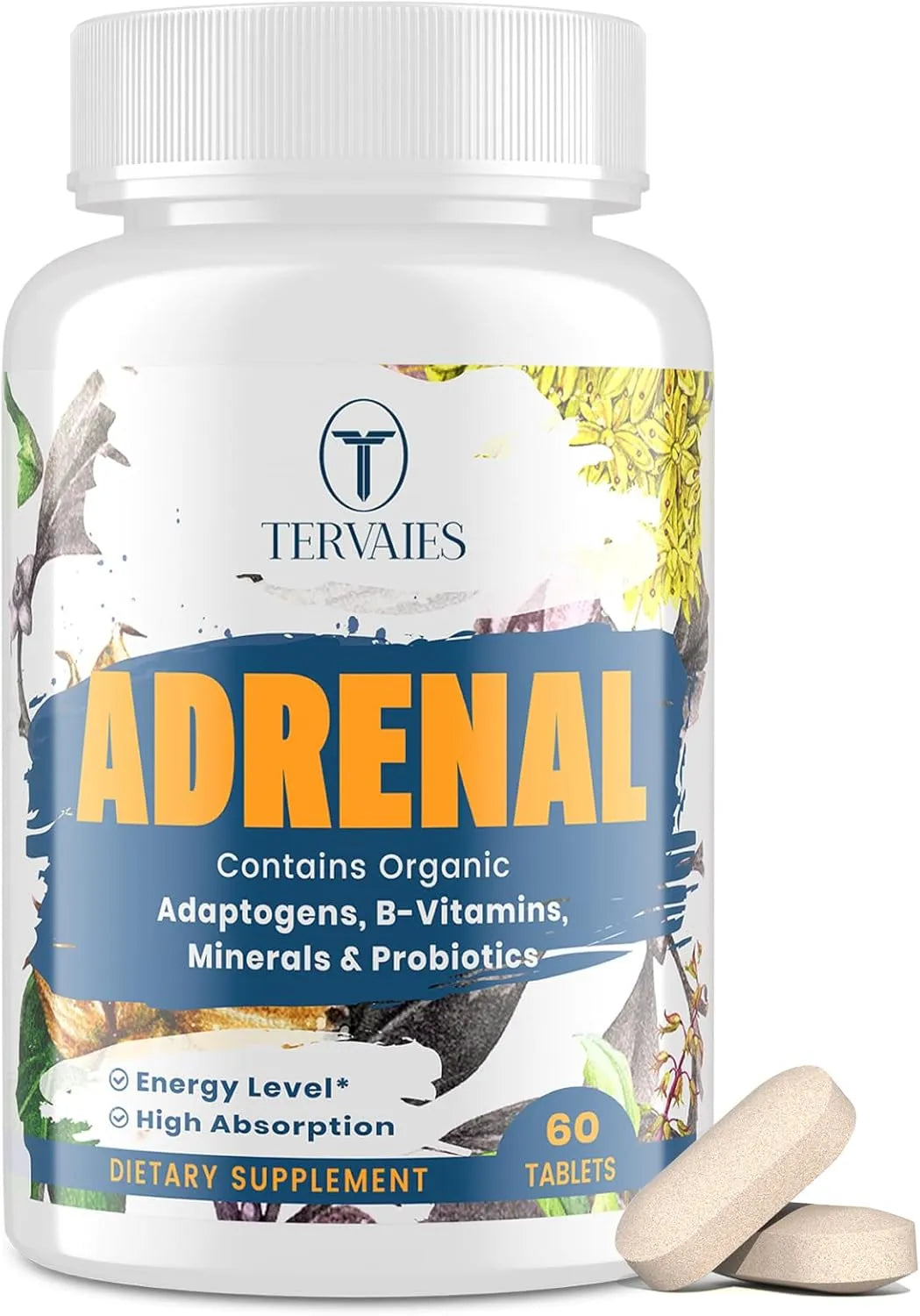 TERVAIES - Tervaies Adrenal Support 60 Tabletas - The Red Vitamin MX - Suplementos Alimenticios - {{ shop.shopifyCountryName }}