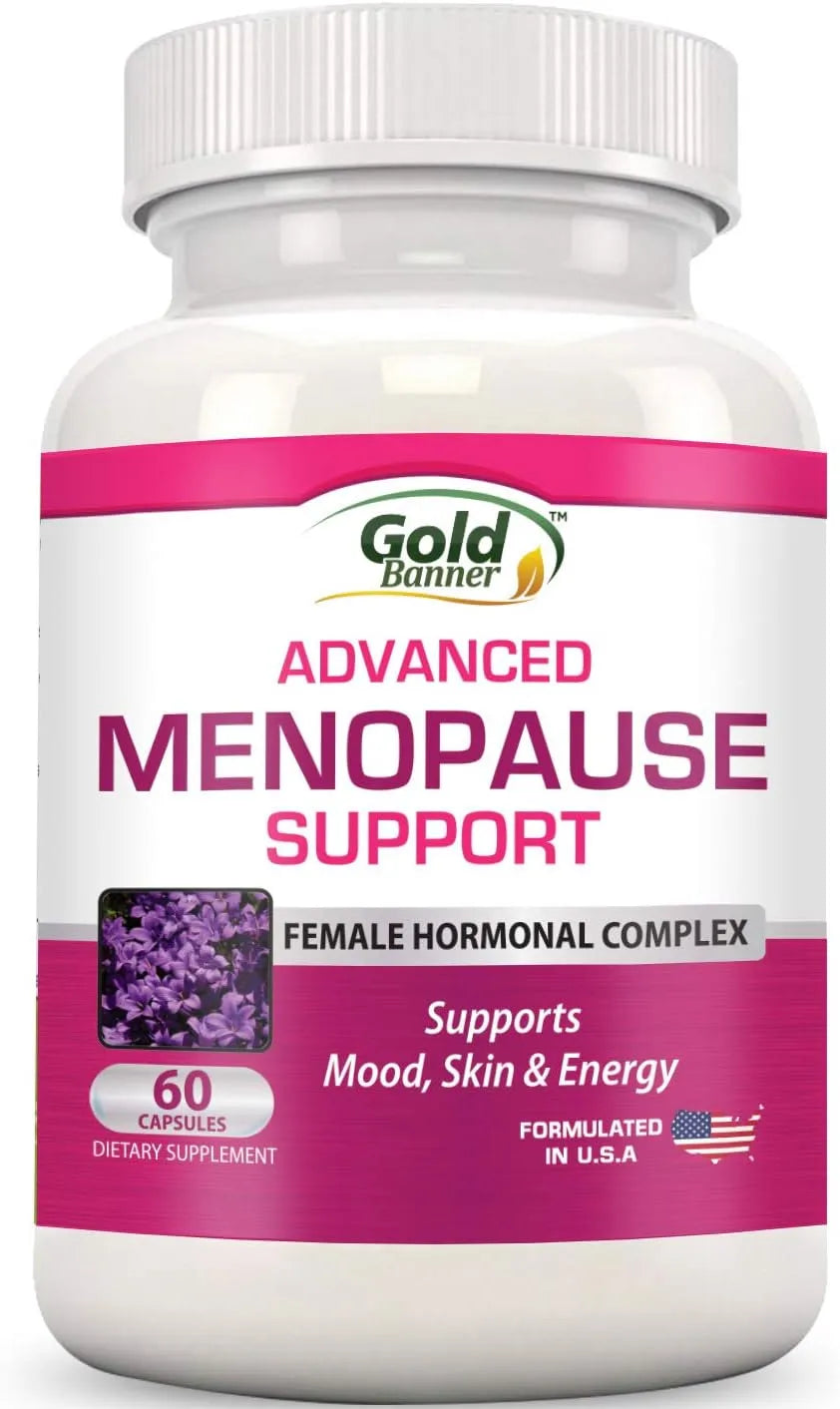 GOLD BANNER - Gold Banner Advanced Menopause Support 60 Capsulas - The Red Vitamin MX - Suplementos Alimenticios - {{ shop.shopifyCountryName }}