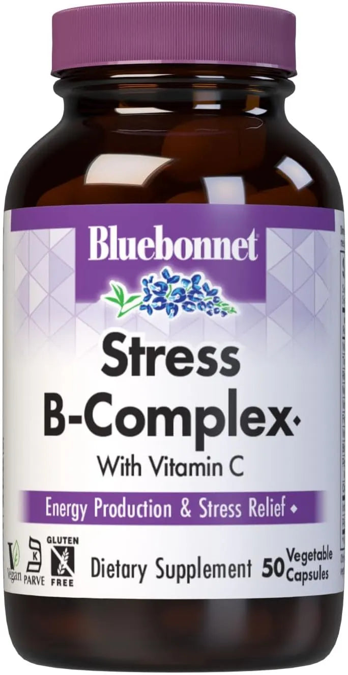 BLUEBONNET NUTRITION - Bluebonnet Nutrition Stress Relief B Complex 50 Capsulas - The Red Vitamin MX - Suplementos Alimenticios - {{ shop.shopifyCountryName }}