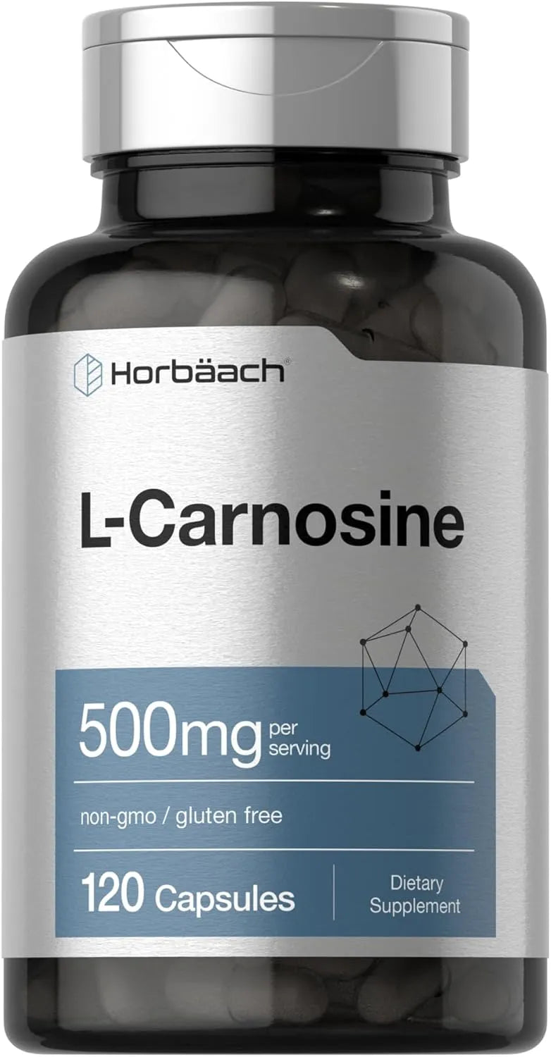 HORBAACH - Horbaach L-Carnosine 500Mg. 120 Capsulas - The Red Vitamin MX - Suplementos Alimenticios - {{ shop.shopifyCountryName }}