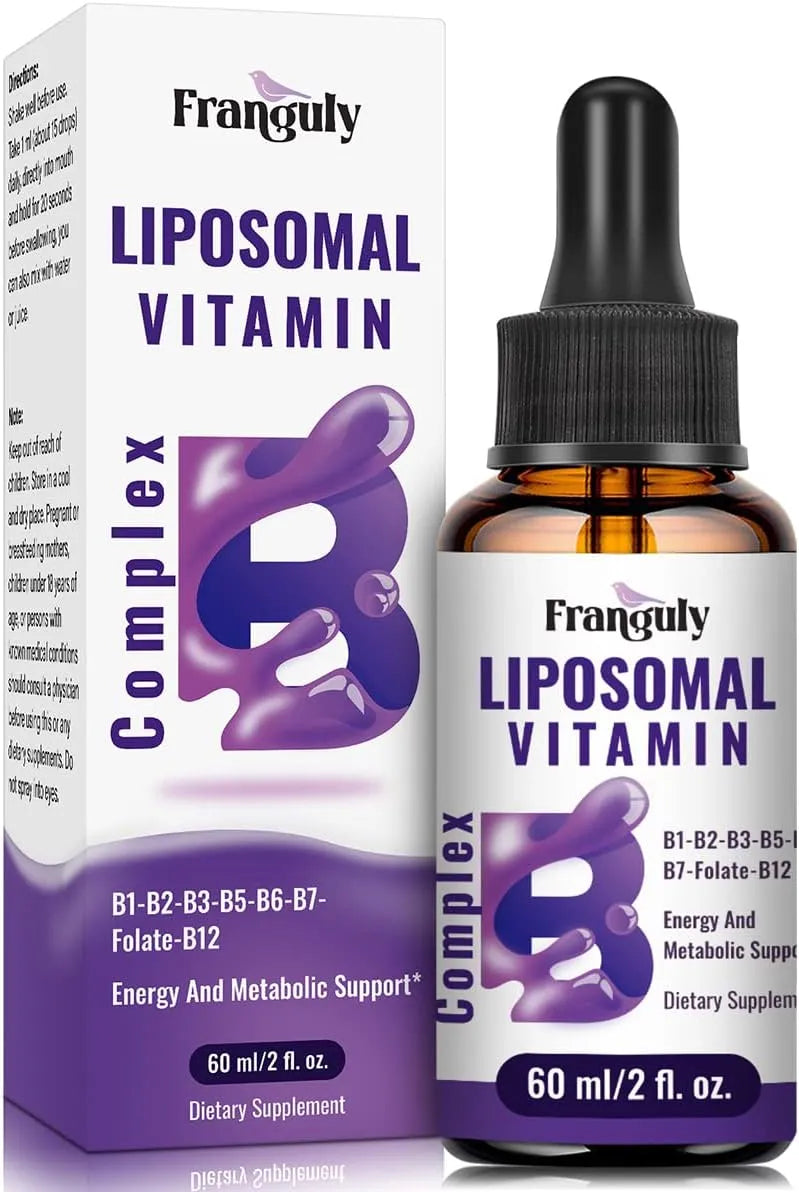 FRANGULY - Franguly Liposomal Vitamin B Complex Liquid 2 Fl.Oz. - The Red Vitamin MX - Suplementos Alimenticios - {{ shop.shopifyCountryName }}