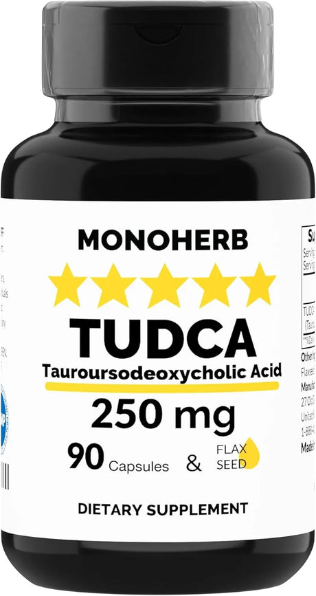 MONOHERB - Monoherb TUDCA 250Mg. 90 Capsulas - The Red Vitamin MX - Suplementos Alimenticios - {{ shop.shopifyCountryName }}