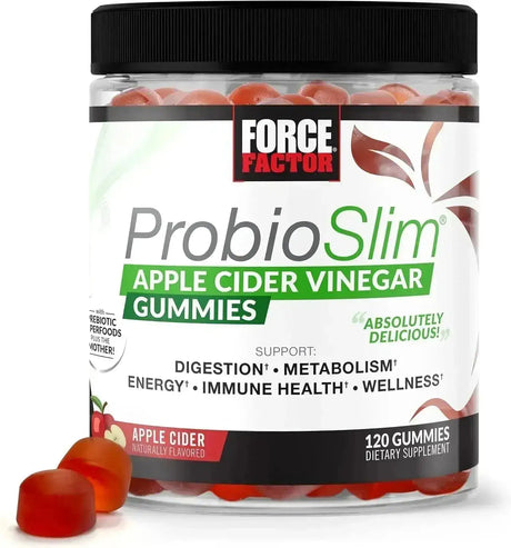 FORCE FACTOR - Force Factor ProbioSlim Apple Cider Vinegar Gummies 120 Gomitas - The Red Vitamin MX - Suplementos Alimenticios - {{ shop.shopifyCountryName }}