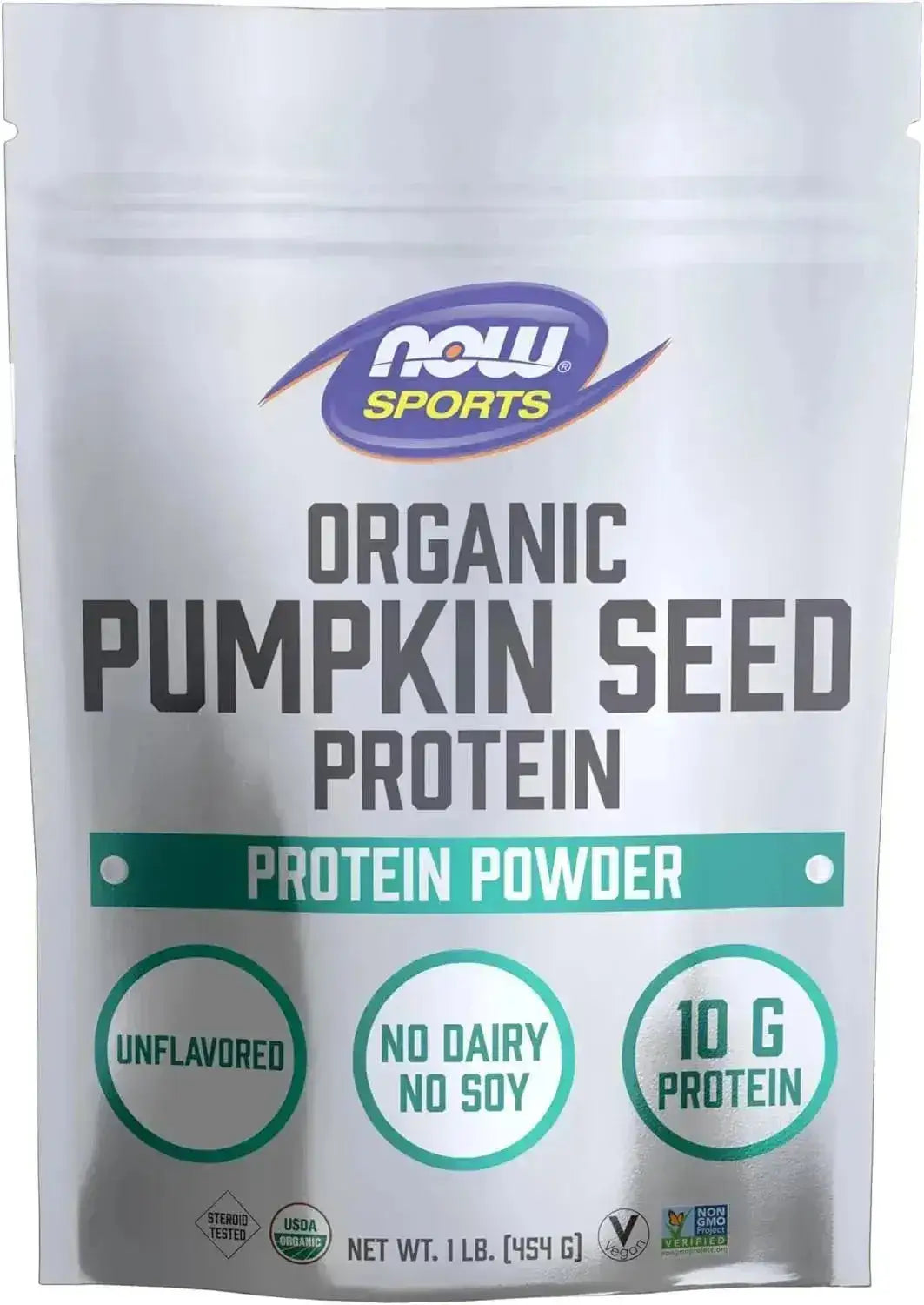 NOW SPORTS - NOW Sports Nutrition Organic Pumpkin Seed Protein Powder 454Gr. - The Red Vitamin MX - Suplementos Alimenticios - {{ shop.shopifyCountryName }}