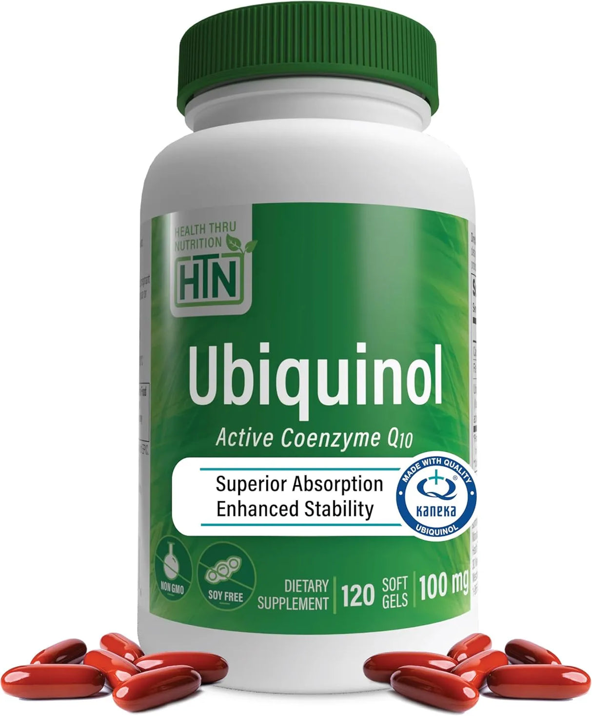 HEALTH THRU NUTRITION - Health Thru Nutrition Ubiquinol 100Mg. 120 Capsulas Blandas - The Red Vitamin MX - Suplementos Alimenticios - {{ shop.shopifyCountryName }}