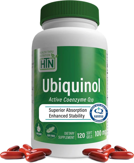 HEALTH THRU NUTRITION - Health Thru Nutrition Ubiquinol 100Mg. 120 Capsulas Blandas - The Red Vitamin MX - Suplementos Alimenticios - {{ shop.shopifyCountryName }}