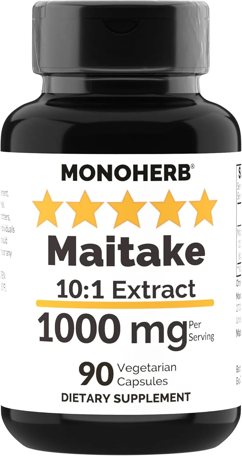 MONOHERB - Monoherb Maitake Mushroom Extract 1000Mg. 90 Capsulas - The Red Vitamin MX - Suplementos Alimenticios - {{ shop.shopifyCountryName }}