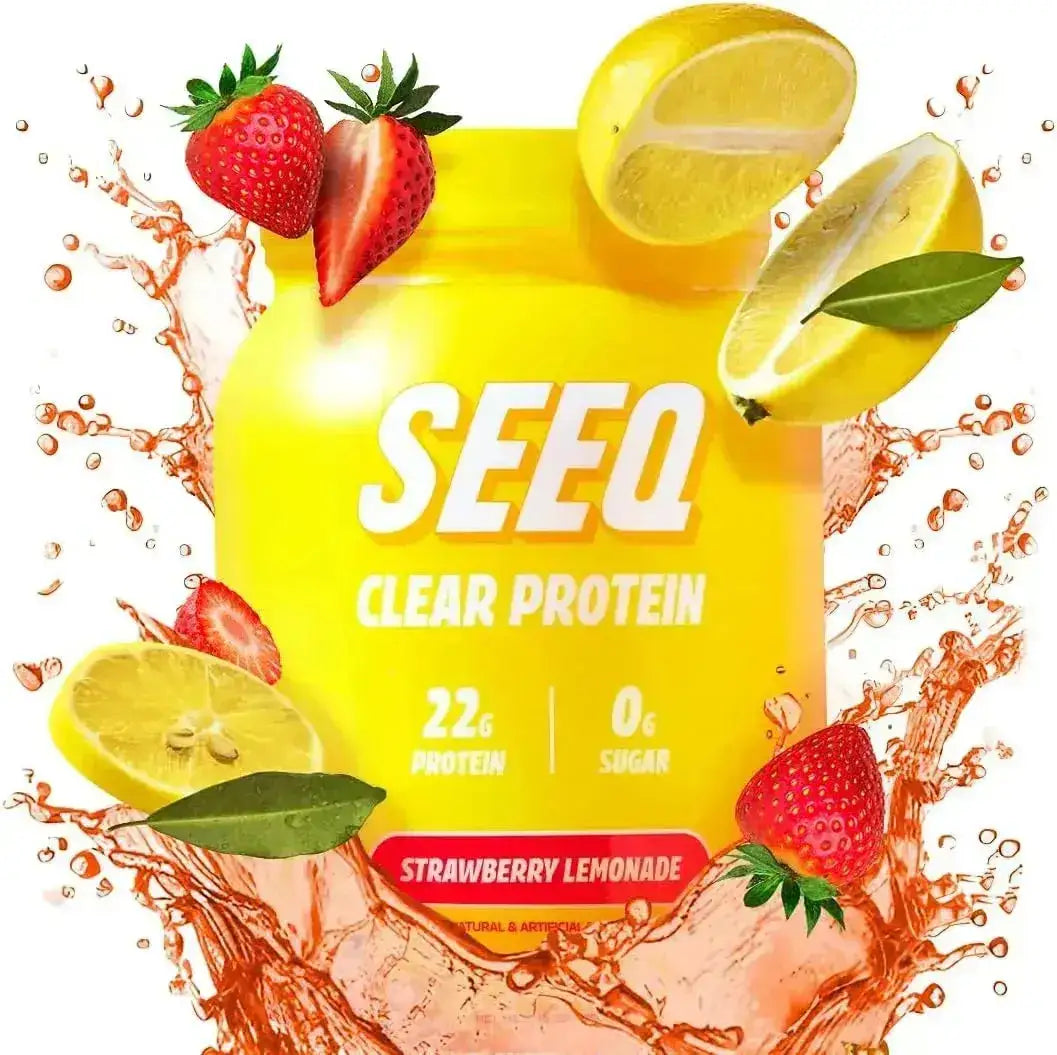SEEQ - SEEQ Clear Whey Isolate Protein Powder Strawberry Lemonade 25 Servicios - The Red Vitamin MX - Suplementos Alimenticios - {{ shop.shopifyCountryName }}