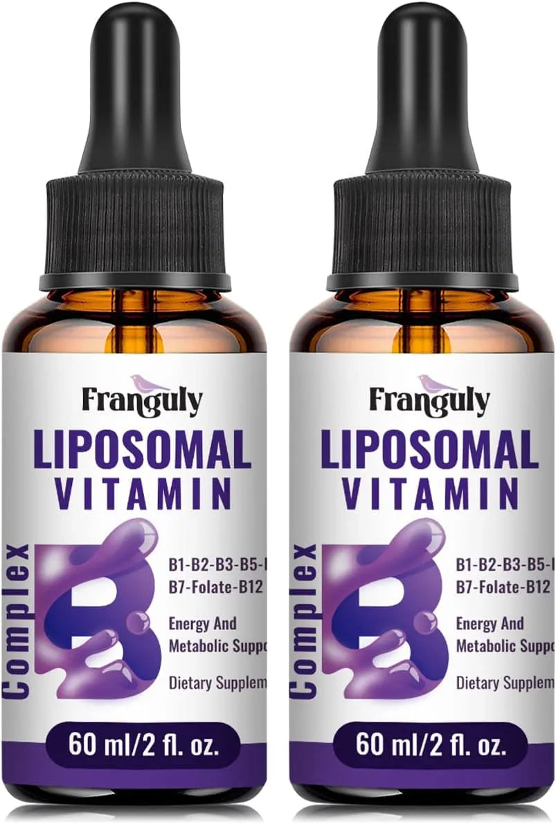 FLANGULY - Franguly Liposomal Vitamin B Complex Liquid 2 Fl.Oz. 2 Pack - The Red Vitamin MX - Suplementos Alimenticios - {{ shop.shopifyCountryName }}