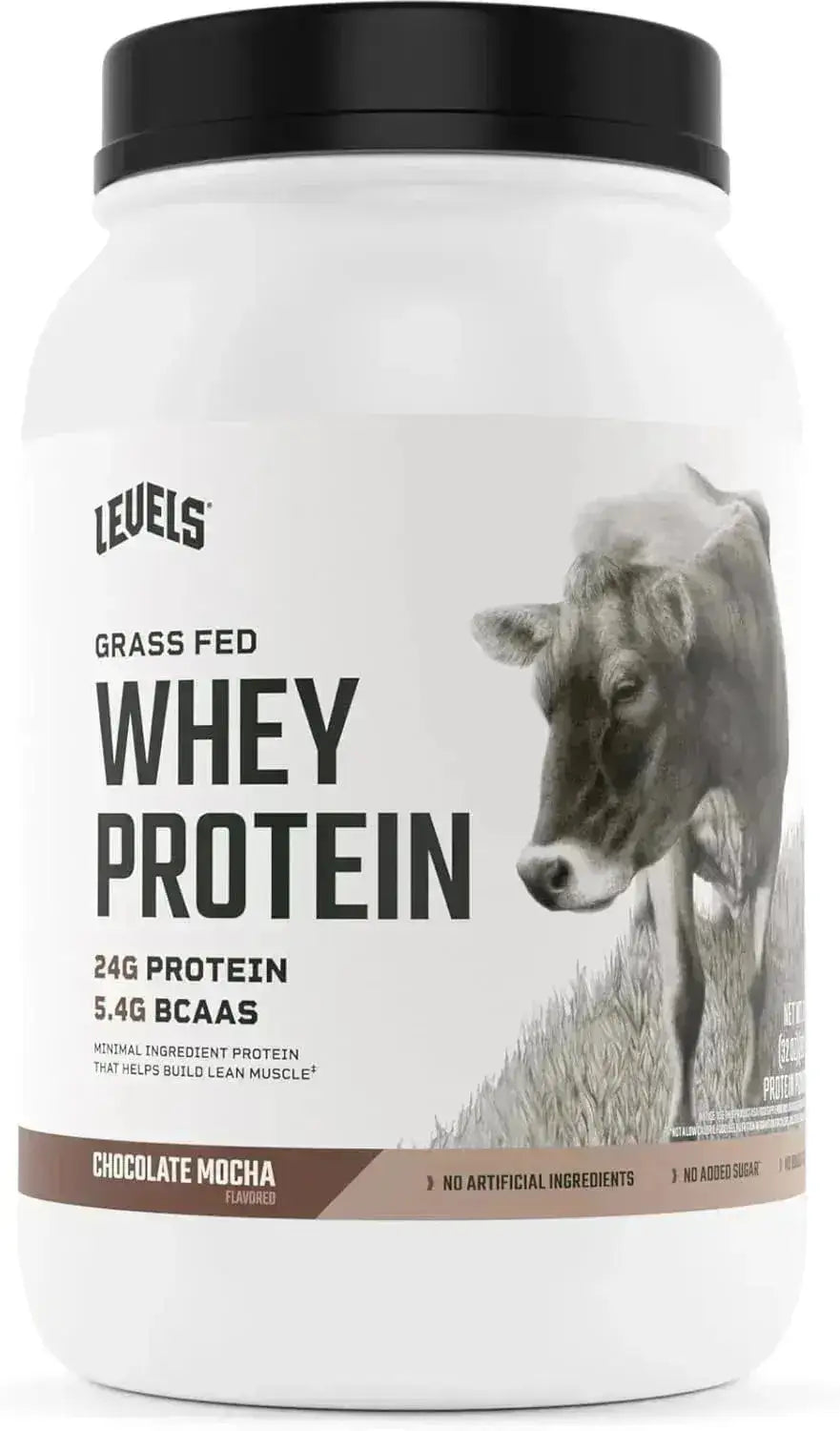 LEVELS - Levels Grass Fed Whey Protein Powder Chocolate Mocha 2Lb. - The Red Vitamin MX - Suplementos Alimenticios - {{ shop.shopifyCountryName }}