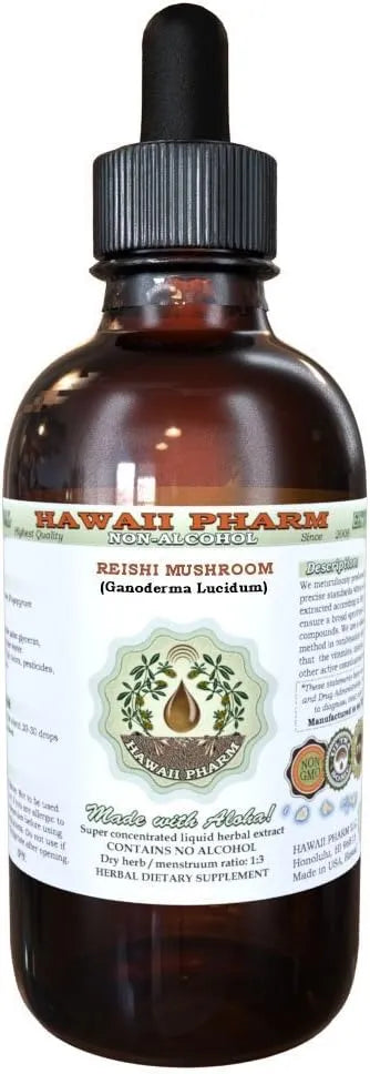 HAWAIIPHARM - Hawaii Pharm Reishi Alcohol-Free Liquid Extract 2 Fl.Oz. - The Red Vitamin MX - Suplementos Alimenticios - {{ shop.shopifyCountryName }}