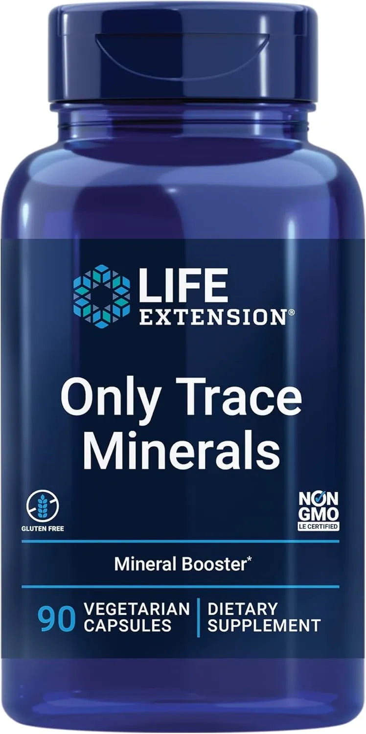 LIFE EXTENSION - Life Extension Only Trace Minerals 90 Capsulas - The Red Vitamin MX - Suplementos Alimenticios - {{ shop.shopifyCountryName }}