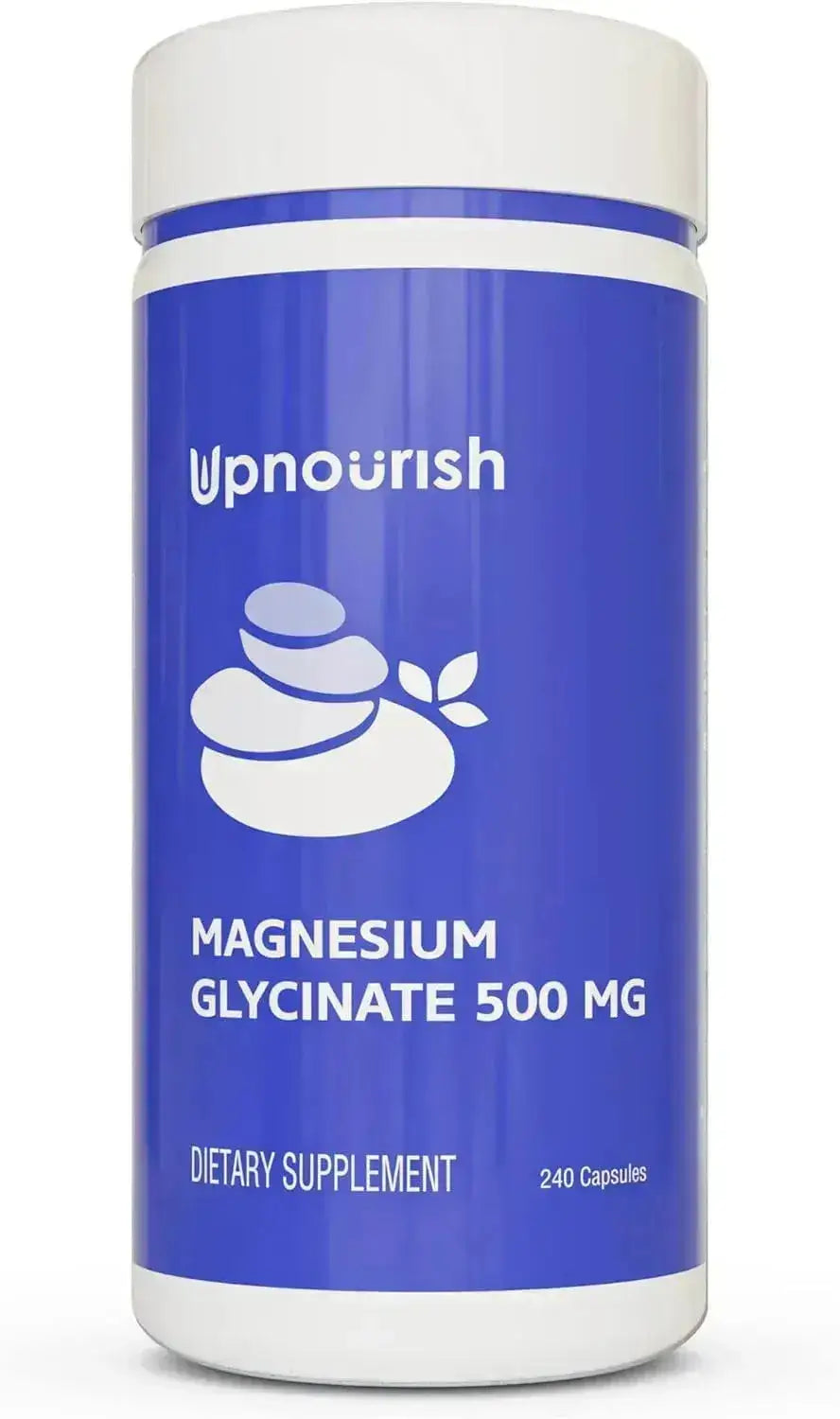 UPNOURISH - UpNourish Magnesium Glycinate Chelate 500Mg. 240 Capsulas - The Red Vitamin MX - Suplementos Alimenticios - {{ shop.shopifyCountryName }}