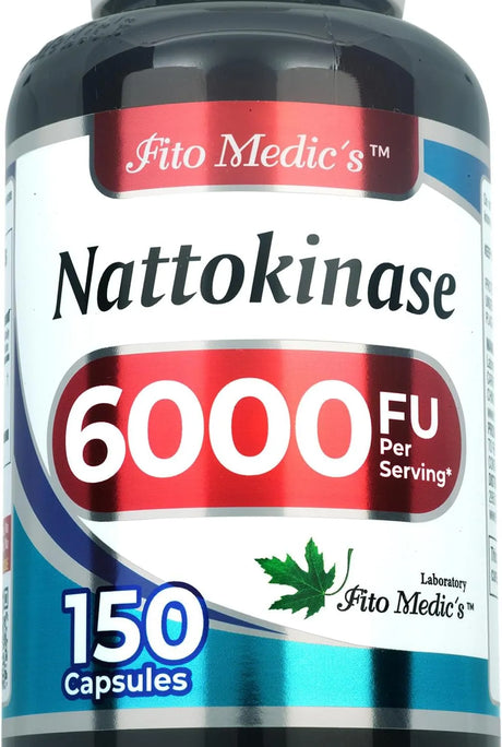 FITO MEDIC´S - FITO MEDIC'S Lab Nattokinase 6000 FU 150 Capsulas - The Red Vitamin MX - Suplementos Alimenticios - {{ shop.shopifyCountryName }}