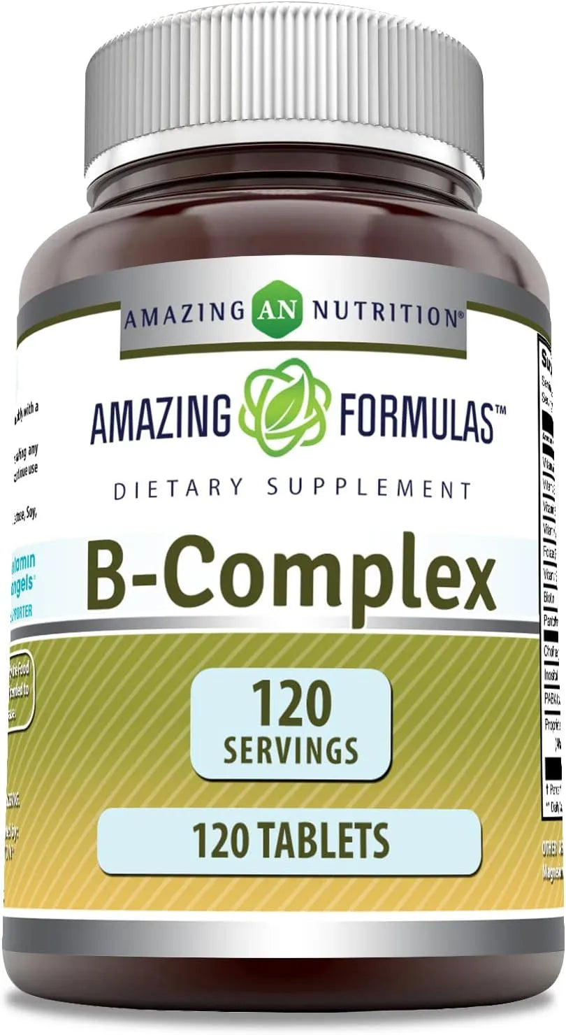 AMAZING FORMULAS - Amazing Formulas Vitamin B Complex 120 Tabletas - The Red Vitamin MX - Suplementos Alimenticios - {{ shop.shopifyCountryName }}