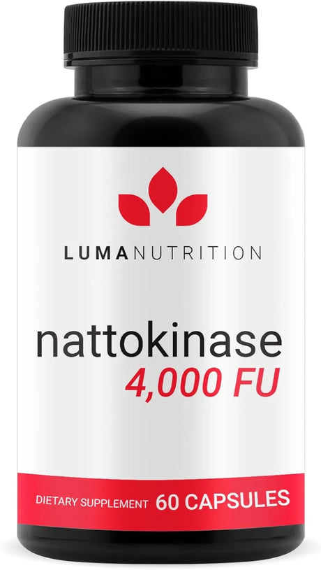 LUMA NUTRITION - Luma Nutrition Nattokinase 4000 FU 60 Capsulas - The Red Vitamin MX - Suplementos Alimenticios - {{ shop.shopifyCountryName }}