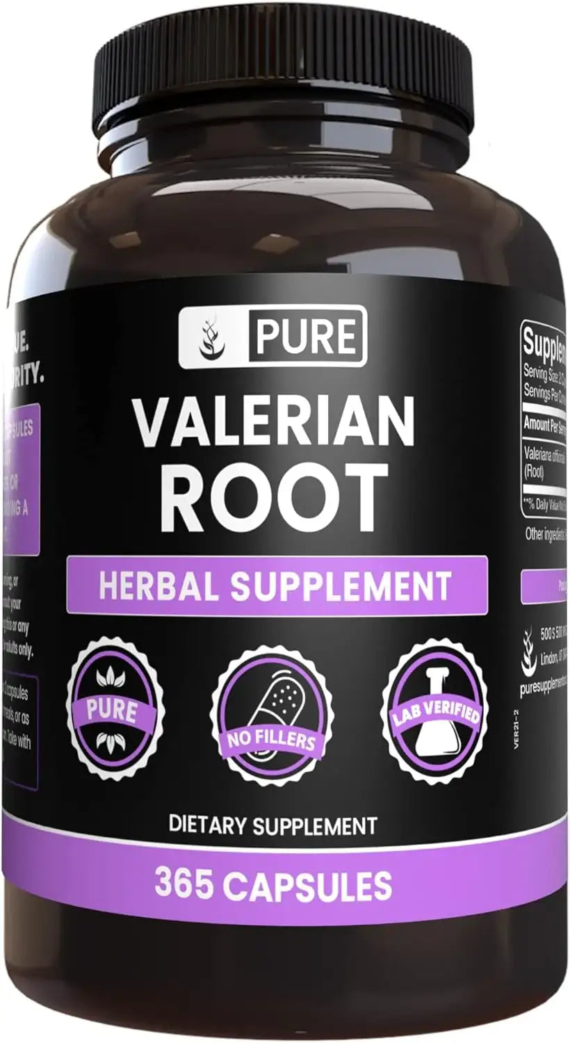 PURE ORIGINAL INGREDIENTS - Pure Original Ingredients Valerian Root 365 Capsulas - The Red Vitamin MX - Suplementos Alimenticios - {{ shop.shopifyCountryName }}