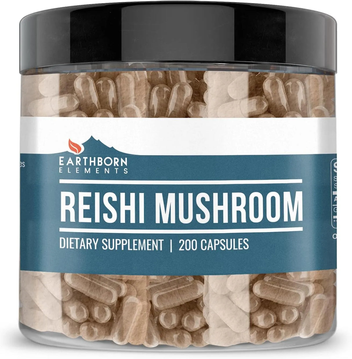 EARTHBORN ELEMENTS - Earthborn Elements Reishi Mushroom 200 Capsulas - The Red Vitamin MX - Suplementos Alimenticios - {{ shop.shopifyCountryName }}