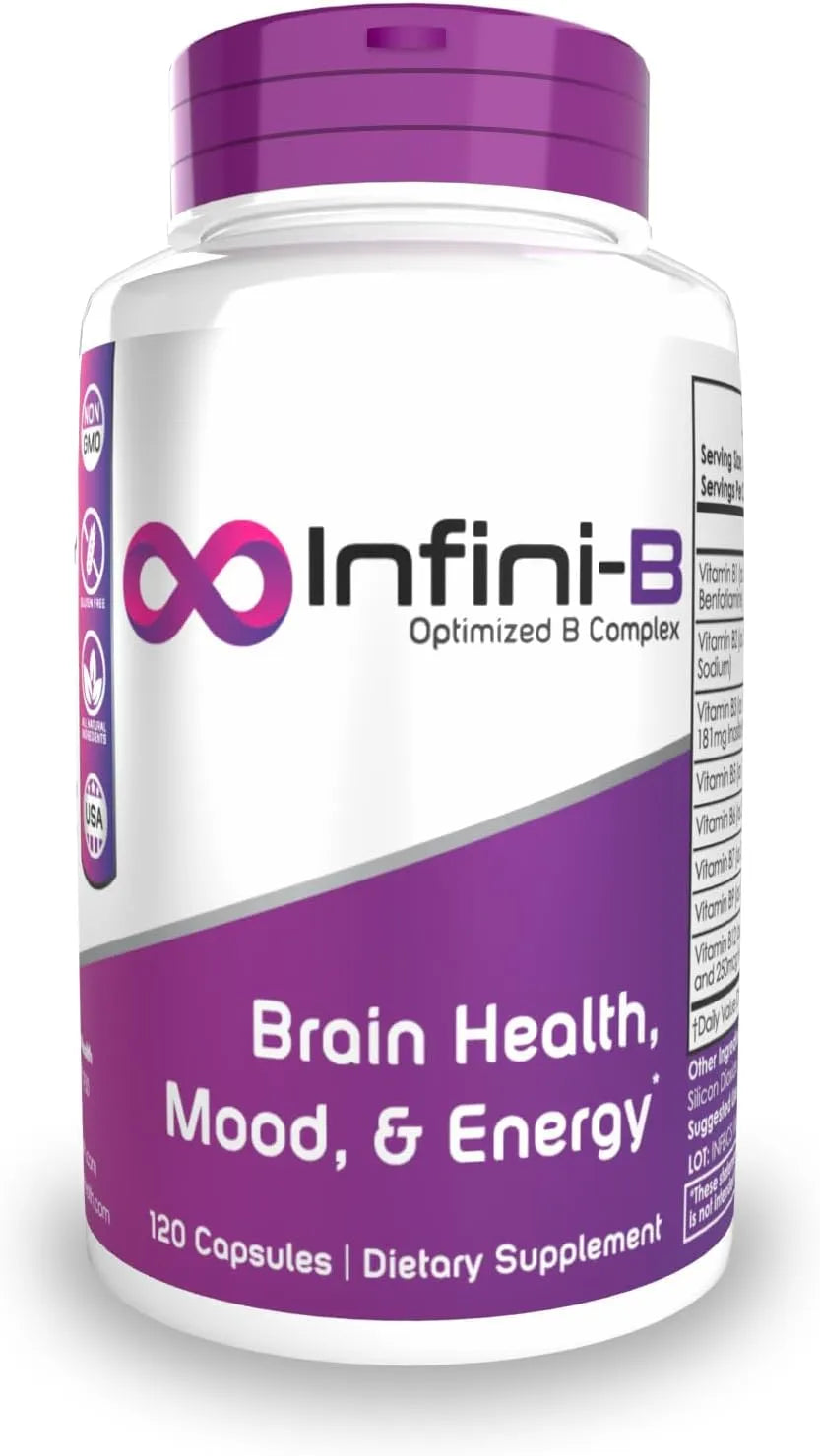 NOOTROPICS DEPOT - Nootropics Depot Infini-B Advanced B-Complex 120 Capsulas - The Red Vitamin MX - Suplementos Alimenticios - {{ shop.shopifyCountryName }}