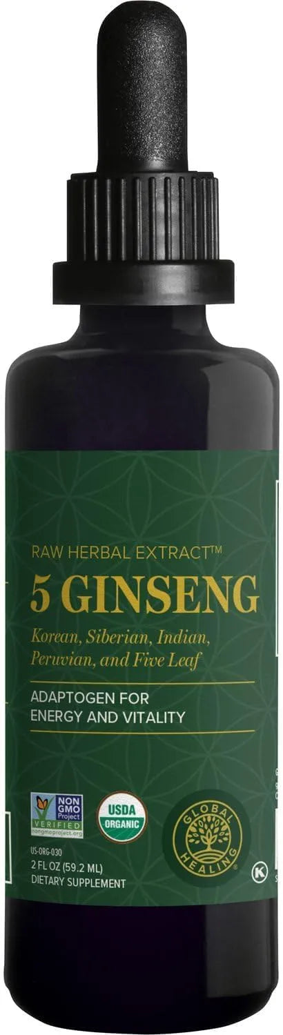 GLOBAL HEALING CENTER - Global Healing Center 5 Ginseng 2 Fl.Oz. - The Red Vitamin MX - Suplementos Alimenticios - {{ shop.shopifyCountryName }}