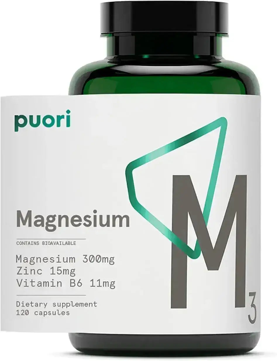 PUORI - Puori Organic Magnesium 300Mg. 120 Capsulas - The Red Vitamin MX - Suplementos Alimenticios - {{ shop.shopifyCountryName }}