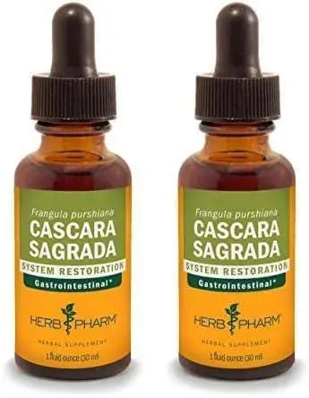 HERB PHARM - Herb Pharm Cascara Sagrada Liquid Extract 1 Fl.Oz. 2 Pack - The Red Vitamin MX - Suplementos Alimenticios - {{ shop.shopifyCountryName }}