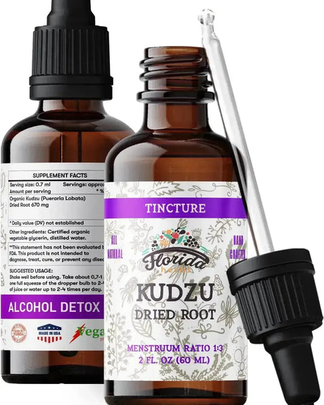 FLORIDA HERBS - Florida Herbs Kudzu Extract 2 Fl.Oz. - The Red Vitamin MX - Suplementos Alimenticios - {{ shop.shopifyCountryName }}