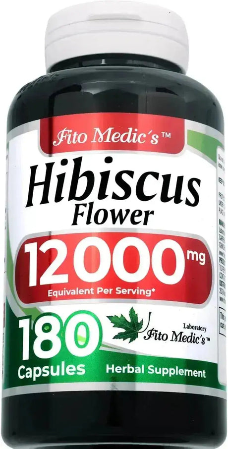 FITO MEDIC´S - FITO MEDIC'S Lab Hibiscus 12,000Mg. 180 Capsulas - The Red Vitamin MX - Suplementos Alimenticios - {{ shop.shopifyCountryName }}