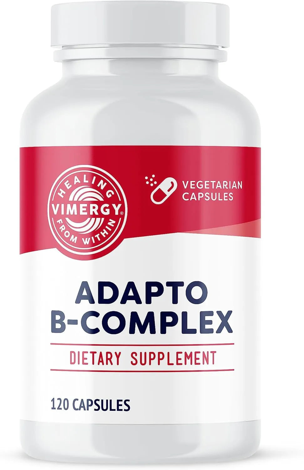 VIMERGY - Vimergy Adapto B Complex 120 Capsulas - The Red Vitamin MX - Suplementos Alimenticios - {{ shop.shopifyCountryName }}