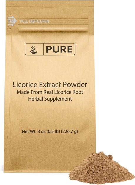 PURE ORIGINAL INGREDIENTS - Pure Original Ingredients Licorice Extract Powder 226Gr. - The Red Vitamin MX - Suplementos Alimenticios - {{ shop.shopifyCountryName }}
