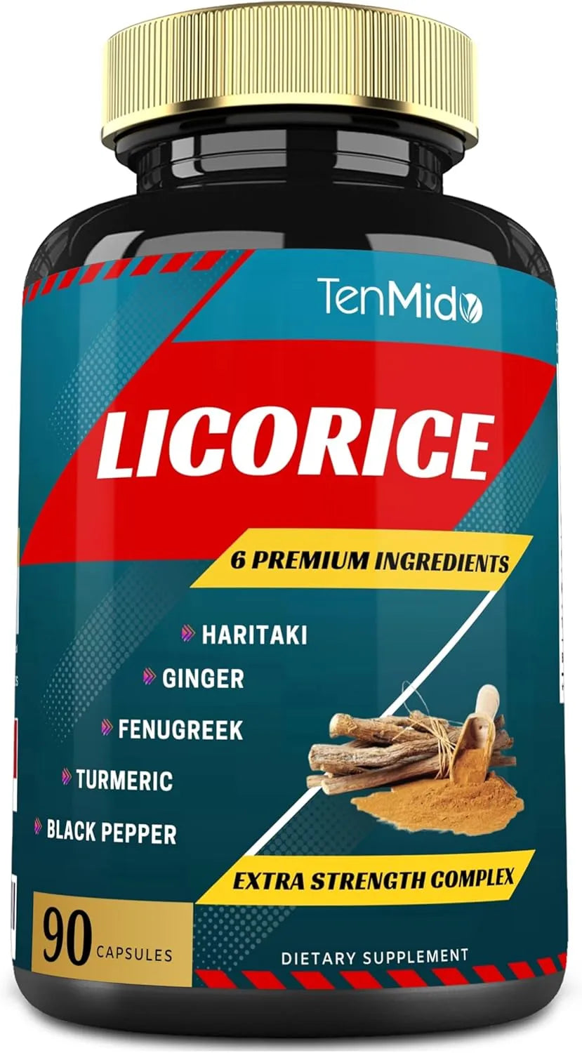 TENMIDO - Tenmido Licorice Extract 90 Capsulas - The Red Vitamin MX - Suplementos Alimenticios - {{ shop.shopifyCountryName }}