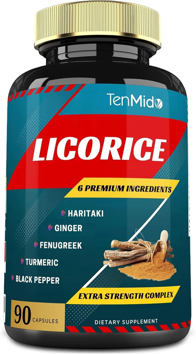 TENMIDO - Tenmido Licorice Extract 90 Capsulas - The Red Vitamin MX - Suplementos Alimenticios - {{ shop.shopifyCountryName }}