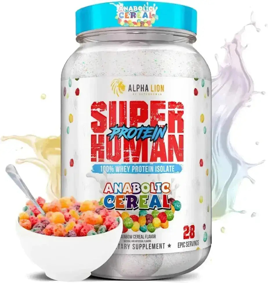 ALPHA LION - ALPHA LION Superhuman Whey Protein Powder Anabolic Cereal 28 Servicios - The Red Vitamin MX - Suplementos Alimenticios - {{ shop.shopifyCountryName }}