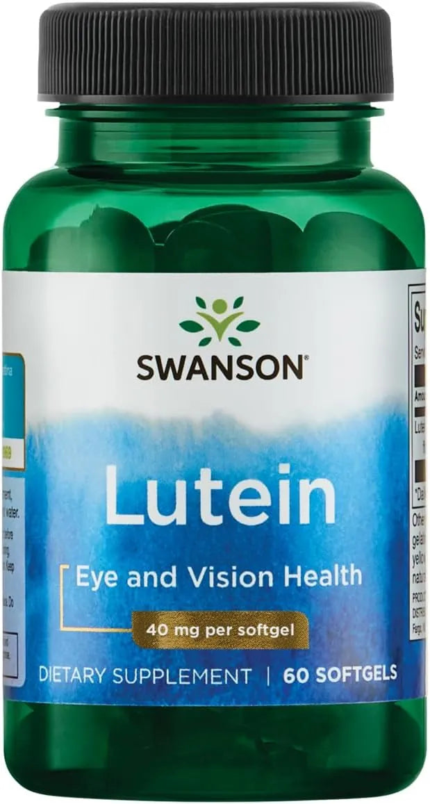 SWANSON - Swanson Lutein 40Mg. 60 Capsulas Blandas - The Red Vitamin MX - Suplementos Alimenticios - {{ shop.shopifyCountryName }}