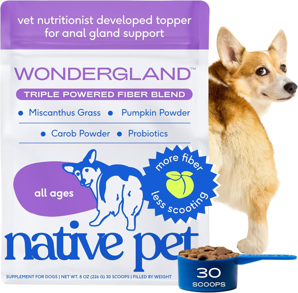 Native Pet WonderGland 30 Servicios 226Gr.