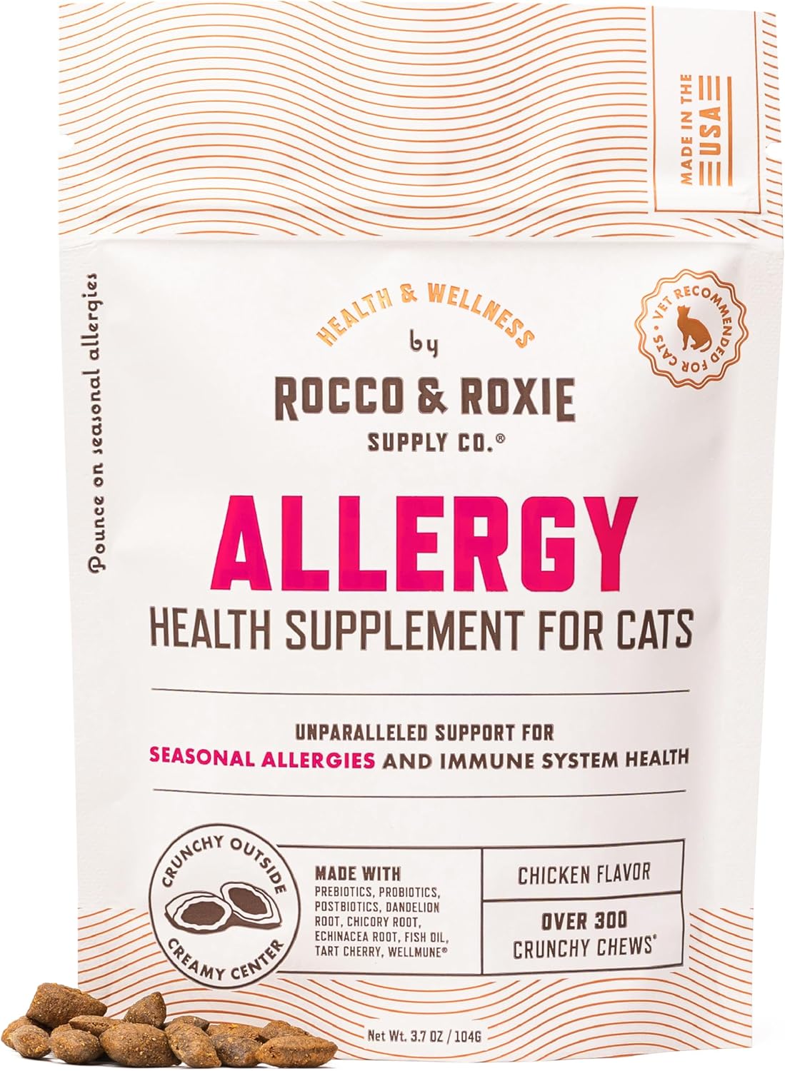Rocco & Roxie Allergy Relief for Cats 104Gr.