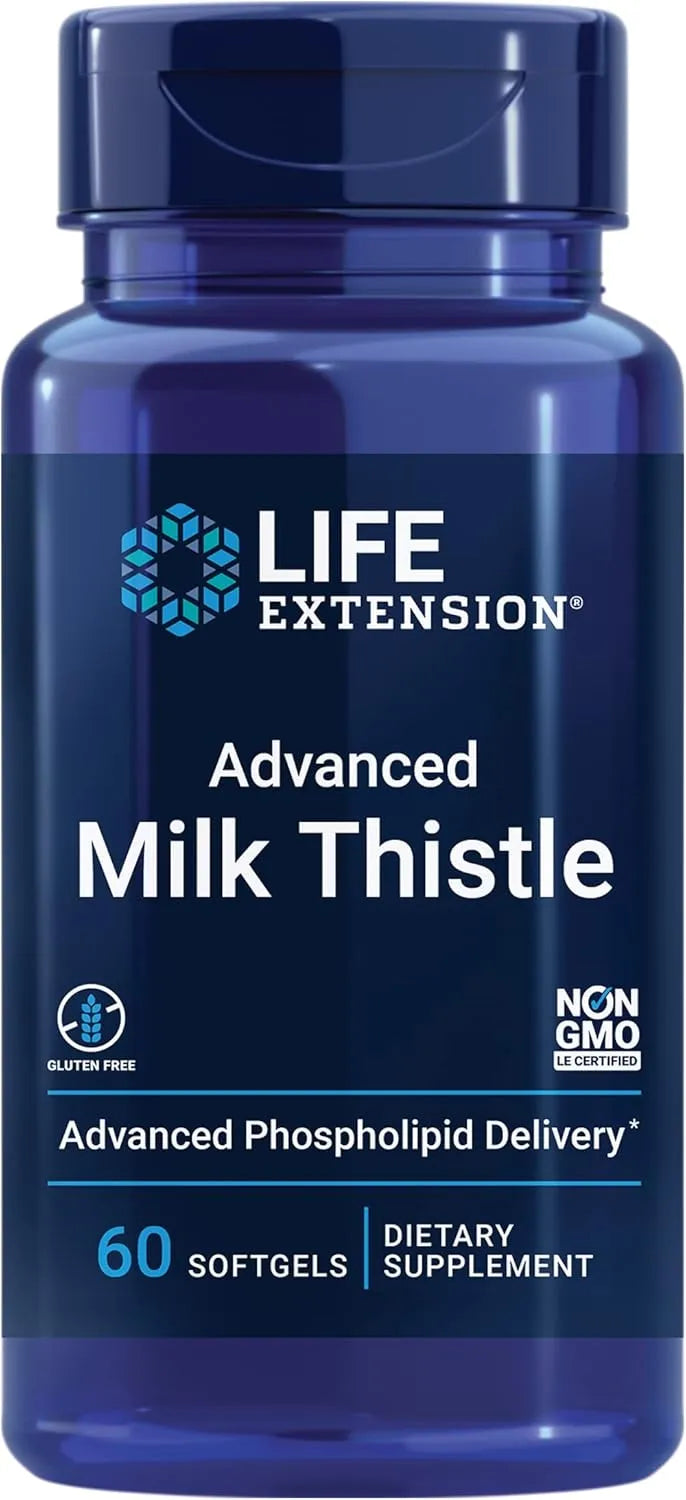 LIFE EXTENSION - Life Extension Advanced Milk Thistle 60 Capsulas - The Red Vitamin MX - Suplementos Alimenticios - {{ shop.shopifyCountryName }}