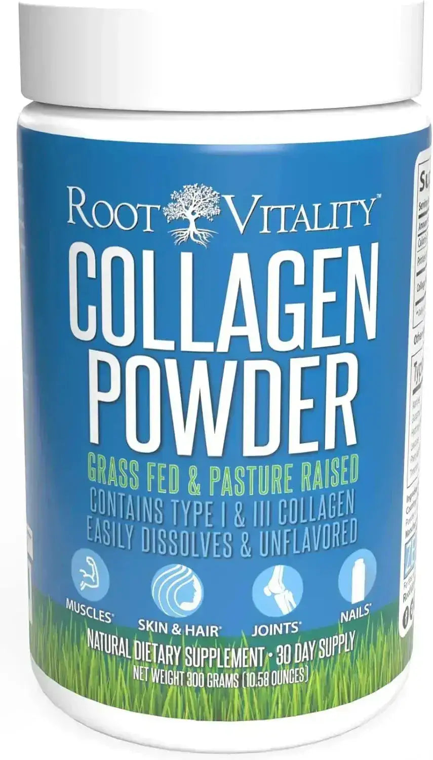 ROOT VITALITY - Root Vitality Collagen Peptides Powder 300Gr. - The Red Vitamin MX - Suplementos Alimenticios - {{ shop.shopifyCountryName }}