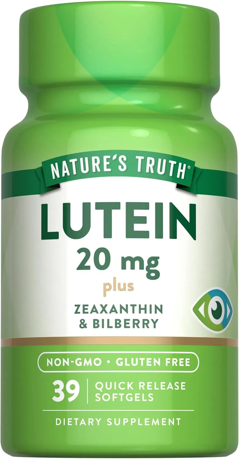 NATURE'S TRUTH - Nature's Truth Lutein and Zeaxanthin 20Mg. 39 Capsulas Blandas - The Red Vitamin MX - Suplementos Alimenticios - {{ shop.shopifyCountryName }}