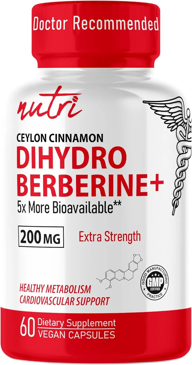 NATURE´S FUSIONS - Nature's Fusions Nutri Dihydroberberine 200Mg. 60 Capsulas - The Red Vitamin MX - Suplementos Alimenticios - {{ shop.shopifyCountryName }}