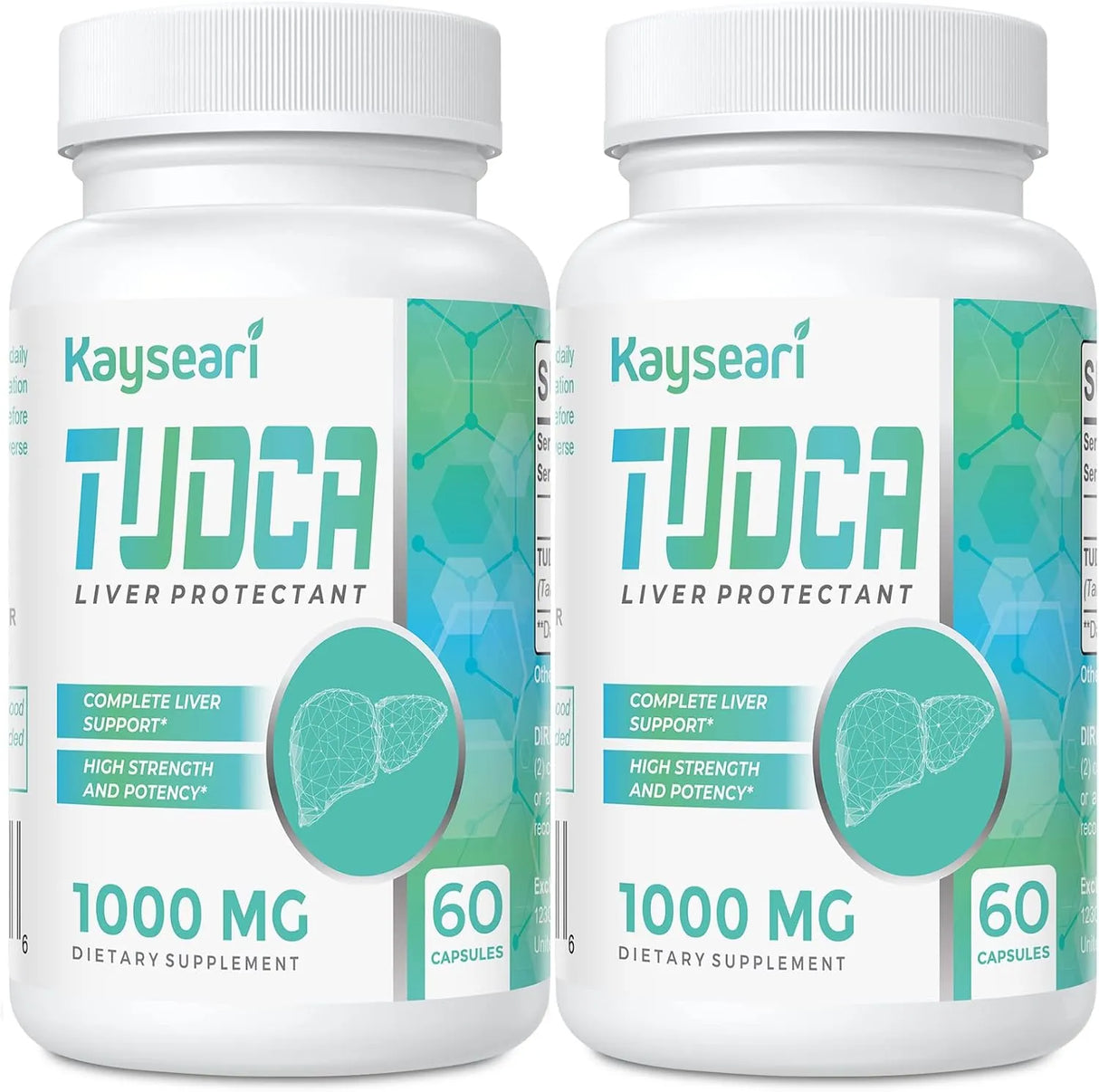 KAYSEARI - Kayseari TUDCA 1000Mg. 60 Capsulas 2 Pack - The Red Vitamin MX - Suplementos Alimenticios - {{ shop.shopifyCountryName }}