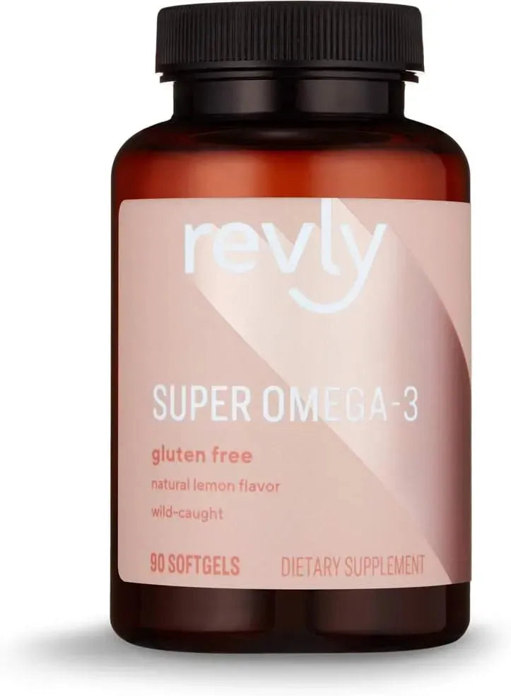 REVLY - Revly Super Omega-3 Wild-Caught Fish Oil 1280Mg. 90 Capsulas Blandas - The Red Vitamin MX - Suplementos Alimenticios - {{ shop.shopifyCountryName }}