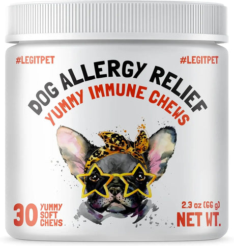 LEGITPET - LEGITPET Allergy Relief Chews for Dogs 30 Masticables - The Red Vitamin MX - Remedios Para La Picazón De Perros - {{ shop.shopifyCountryName }}